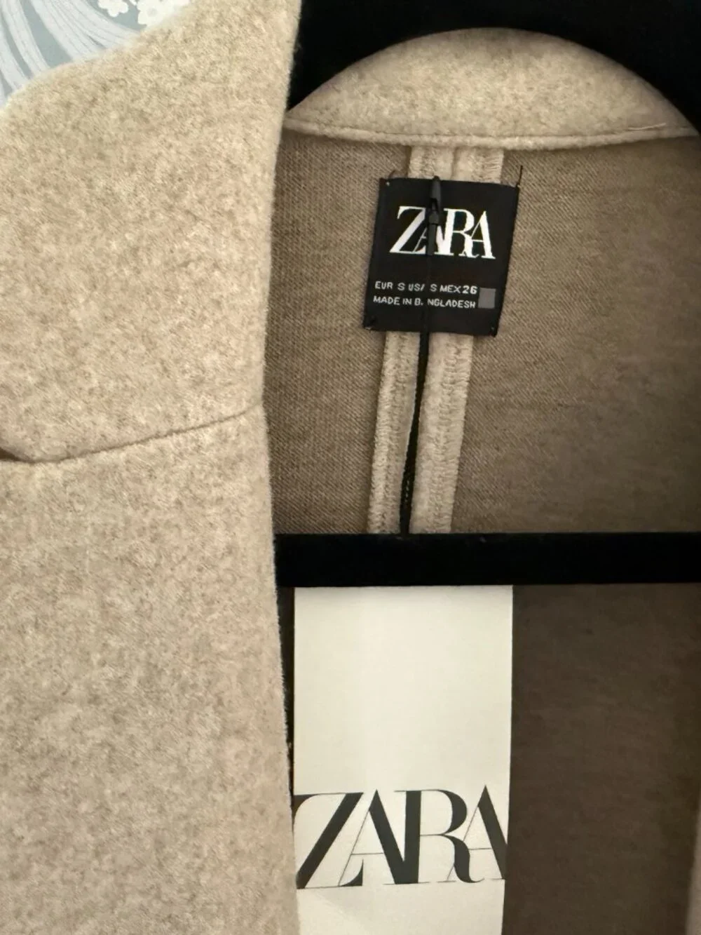 Zara Wool Coat - Size Small